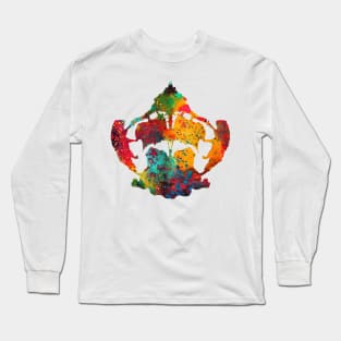 Rorschach inkblot test Long Sleeve T-Shirt